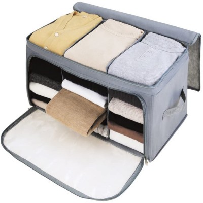 Maximum Capacity Clothes Foldable Bag Closet Organizer Storage Under The Bed