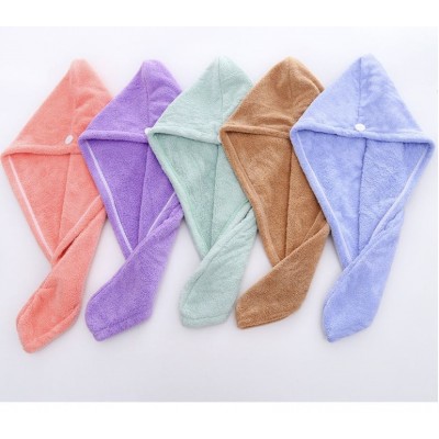 Hot sell cotton microfiber hair dryer bath towel for washing room